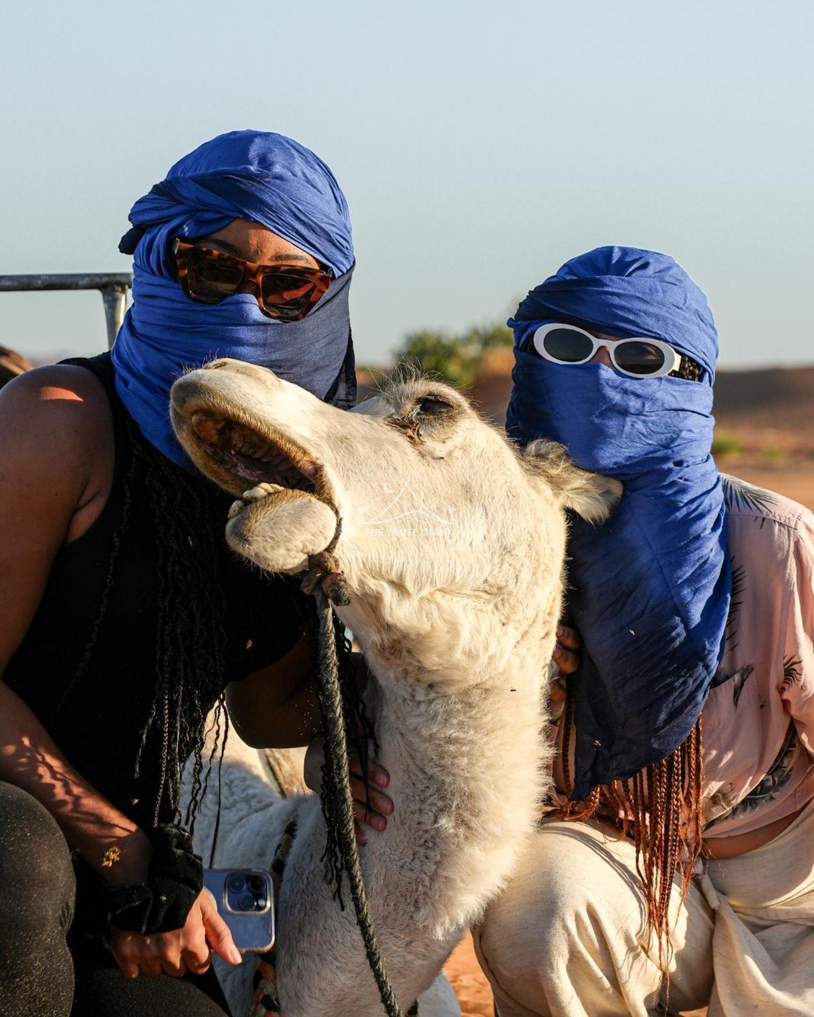 The White Camp - Your Merzouga Luxury Desert Camp & Erg Chebbi Dunes Camel Riding Buitenkant foto